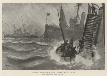 Die Marine-Manöver, ein rauer Ankerplatz für die X-Flotte